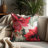 Roi Floral Throw Pillow
