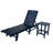 Laguna Outdoor Chaise Lounge with Table-83552152