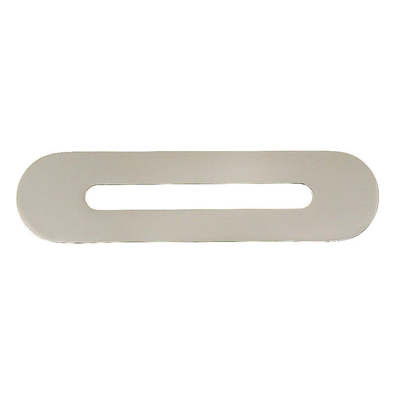 Couvercle de trou de baignoire Kingston, Nickel poli