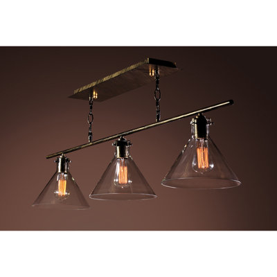Gaylon 3 - Light Kitchen Island Pendant