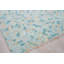 Botanica Turquoise/Ivory/Multi New Zealand Wool hand-tufted Area Rug-81547007