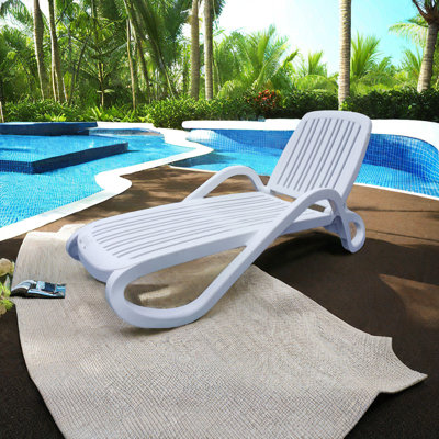 Rabbie Outdoor Chaise Lounge