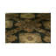 Hand-Knotted High-Quality Black and Brown Area Rug