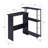 Black Finish Writing Desk-1133682058