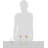 8.7'' H Aluminum Tabletop Candelabra