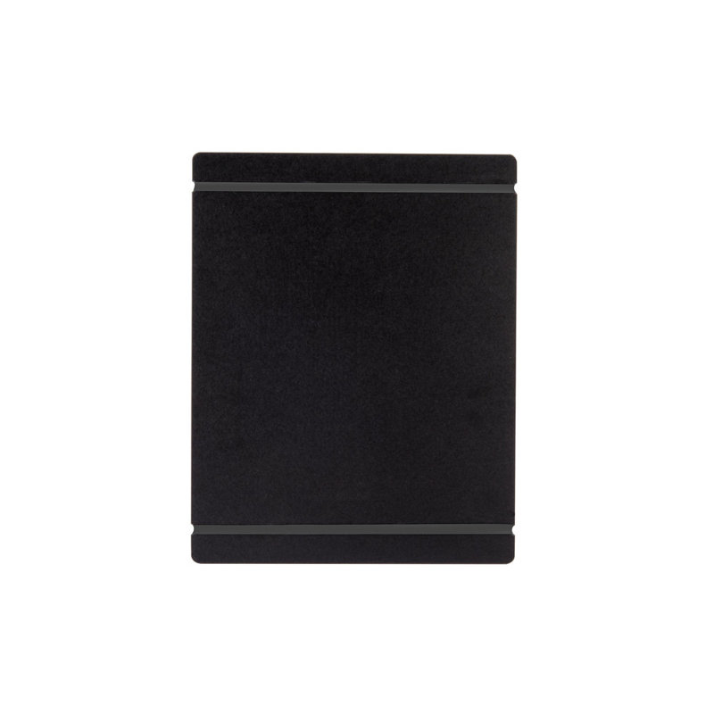 Tableau de menu avec bandes flexibles, H 12 po x l 9,38 po, Noir