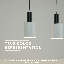 Luminaire suspendu tambour 1 lumière DEL Essoura-1799611237