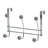 6-Hook Over-the-Door Hook Rack-15866103