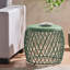 Table d'appoint légère en fer - mat, 19,42 po, style, capacité de charge maximale de 20 lb avec design et poids-270193307