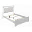 Grand lit Blaze sans sommier tapissier, fabriqué en métal durable et revêtu de gris métallique-1566434277-1566434276