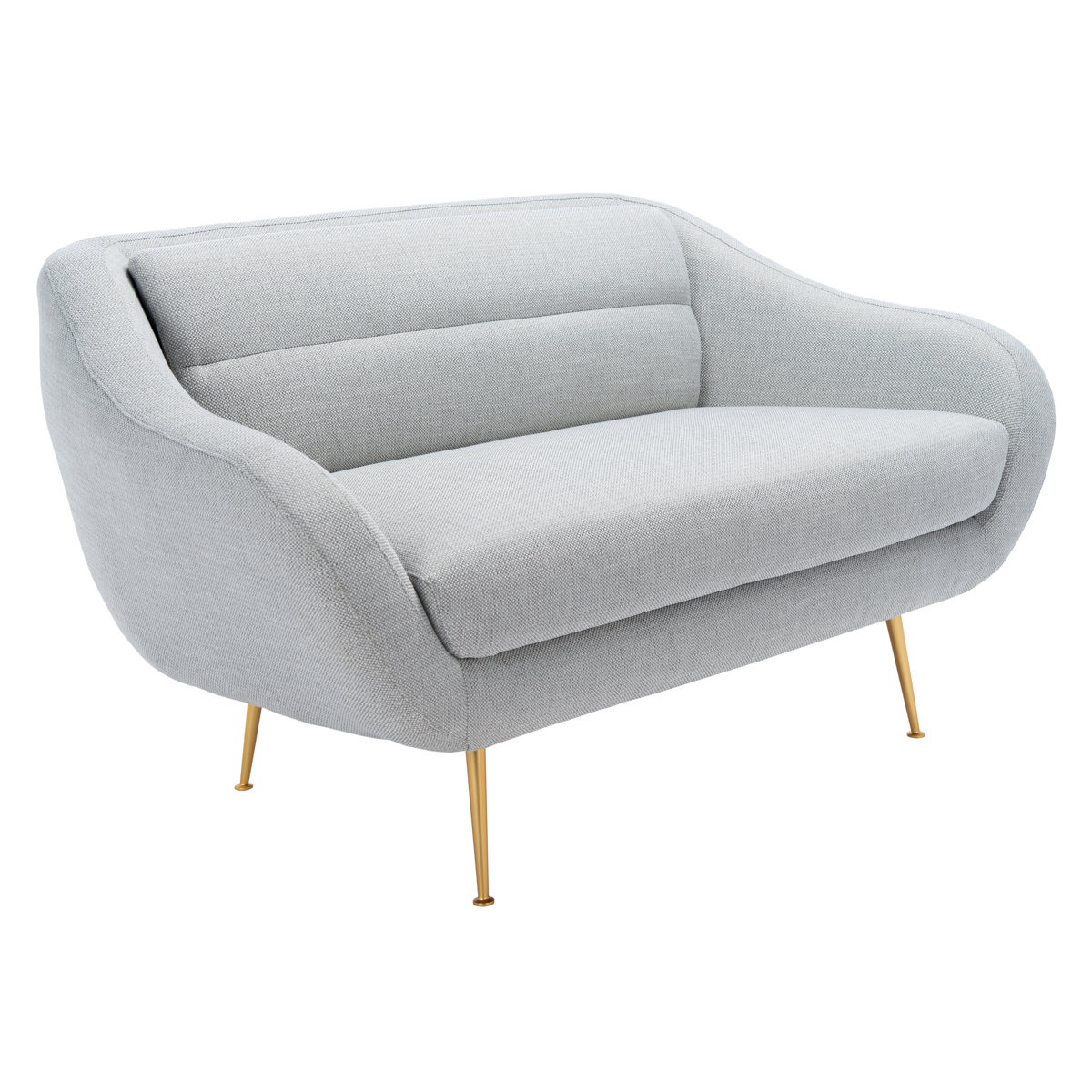 Safavieh Couture Belladonna Mid Century Loveseat - Thumbnail 2