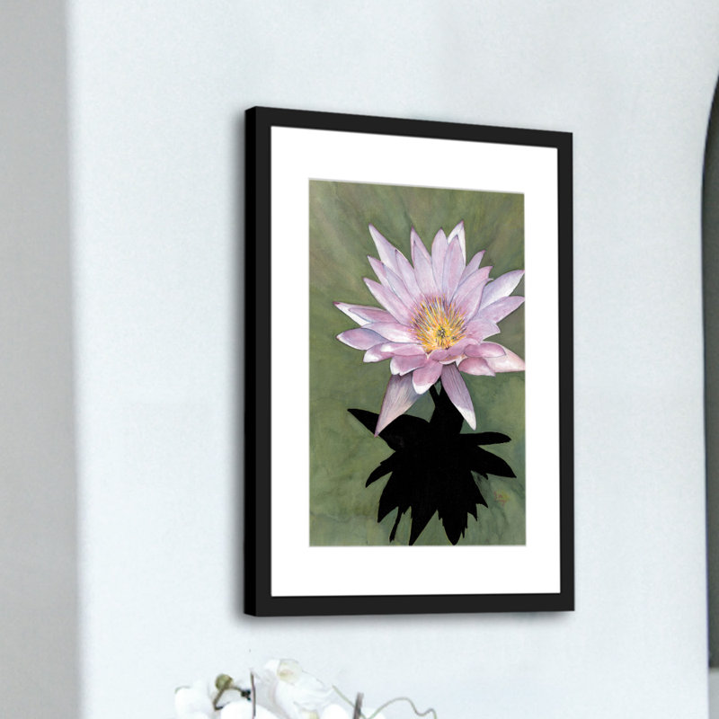Bloom Shadow - Wrapped Canvas Painting, 61cm H x 41cm W