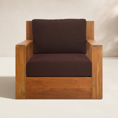 Azul Teak Patio Lounge Chair