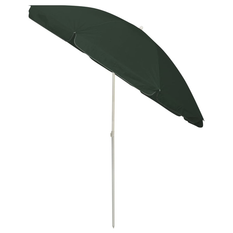 Parasol de plage Jattin, Vert, L 94,5 po x H 86,6 po