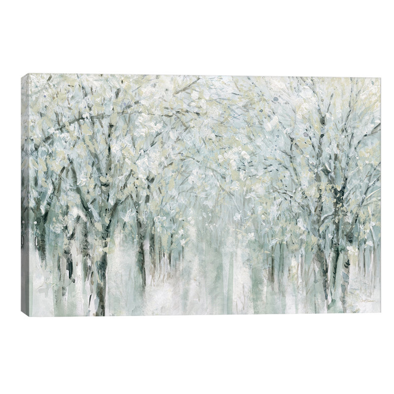 Winter Mist by Carol Robinson - Painting on Canvas, 101.6 cm H x 66.04 cm W x 1.91 cm D, Wrapped Canvas