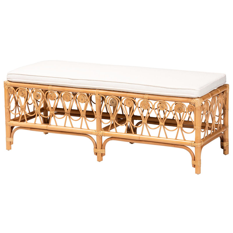 Banc rectangulaire Natural Bohemian