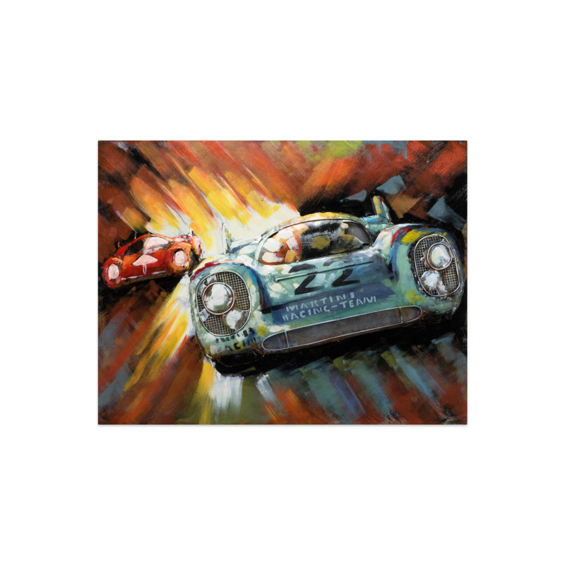 Handmade Traditional Transportation Wall Decor on Metal