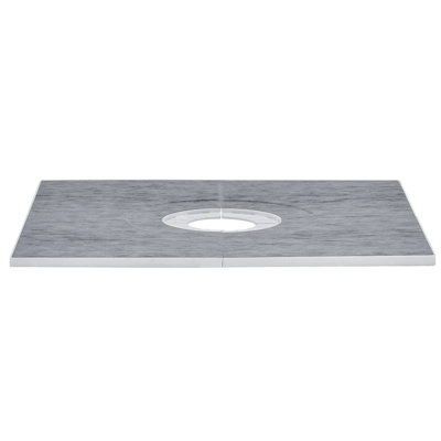 Ensemble de trottoir de douche 36 po x 36 po en mousse EPS, PEHD, XPS, PE 1 ensemble de drain central imperméable facile à installer