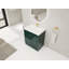 Meuble-lavabo autoportant avec lavabo en résine blanche-320613295-320613283