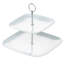 Waterside Elegant Two-Tier Cake Stand