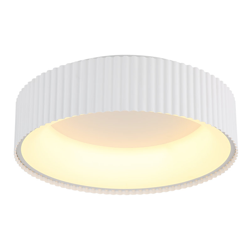 LED Flush Mount, White