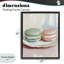 Macarons pastel sur cadre flottant, par The Prints Vibe-567973372-567973370