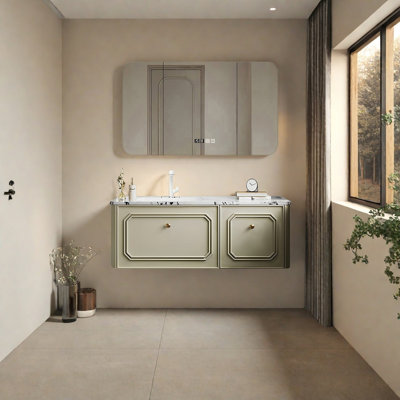 Armoire de salle de bain style français
