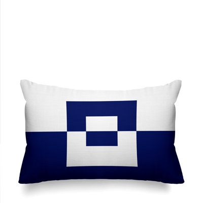 Luella Geometric Indoor/Outdoor Lumbar Throw Pillow
