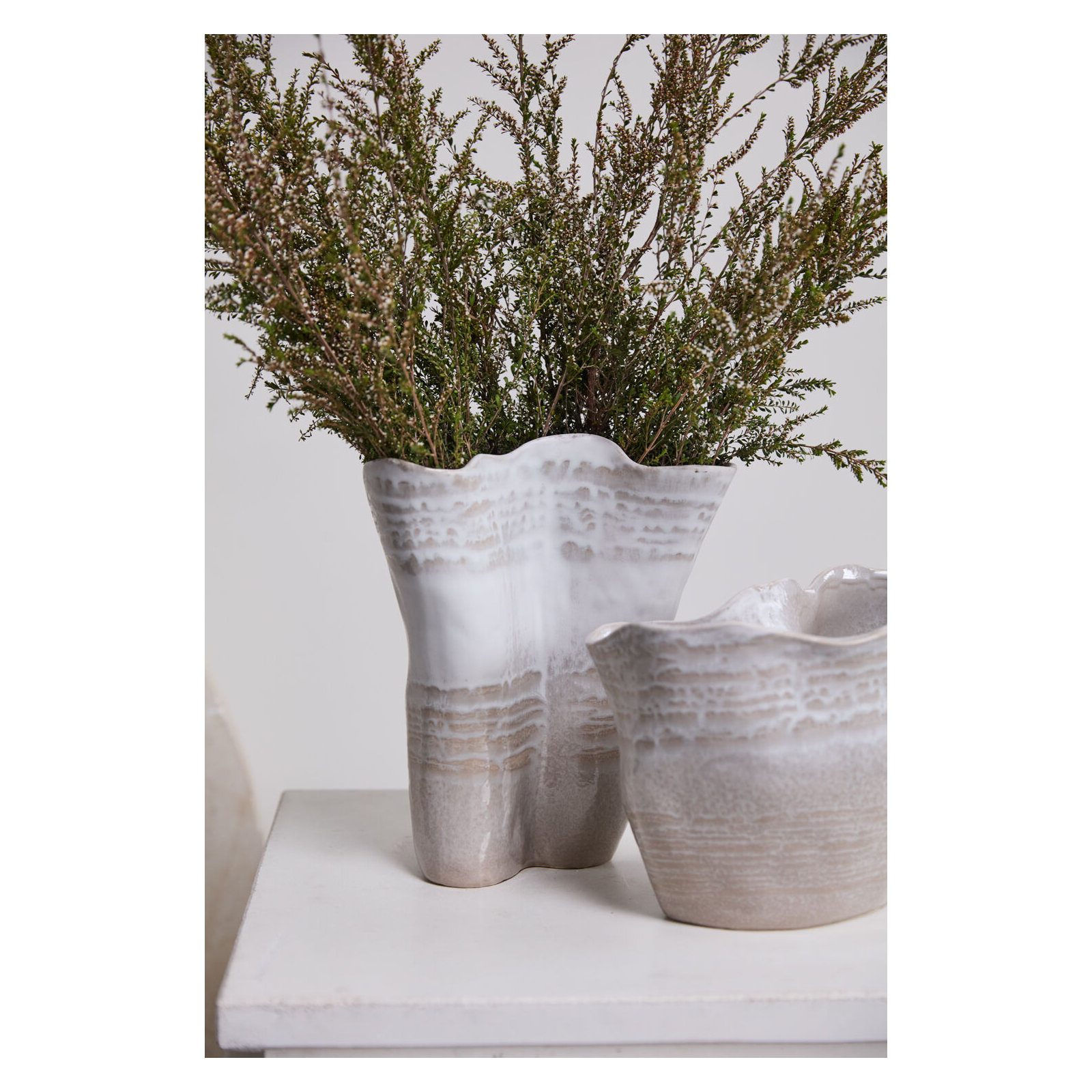 Claribel Vase 9.25"x 5.75"x 11"