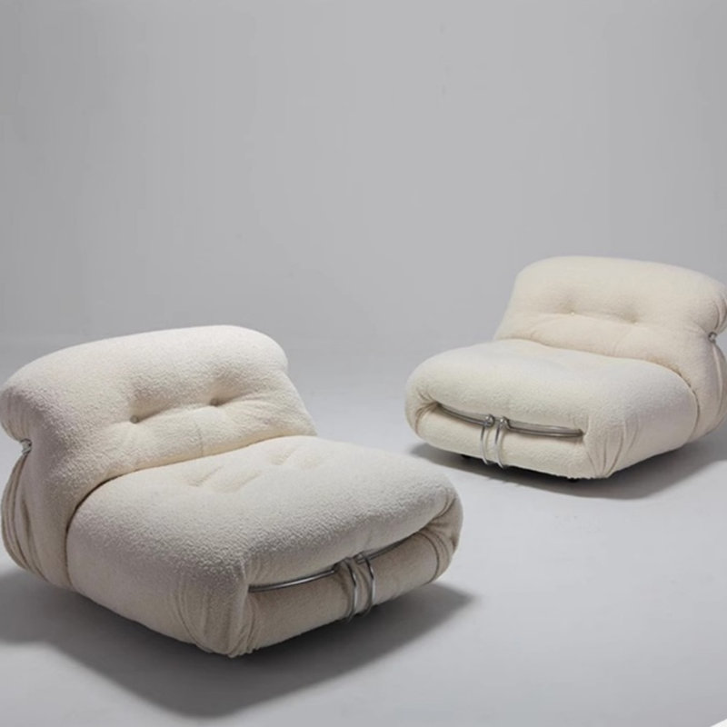 Wabi-sabi Hippo-Shaped Sofa