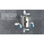 10'' Complete Shower System with Rough in-Valve-94351434