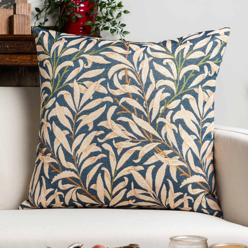 Blue Cushion, 58x58cm, Feather filled