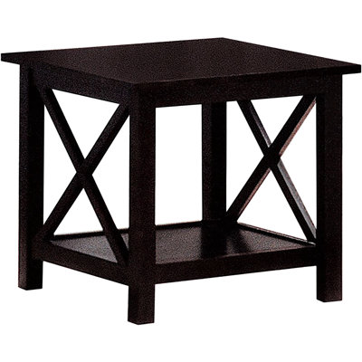 Dark Occasional : Rectangular Tables With Frames For Living Room Storage And Display Modern 3 Table Open Shelves