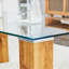 Table basse à plateau en verre