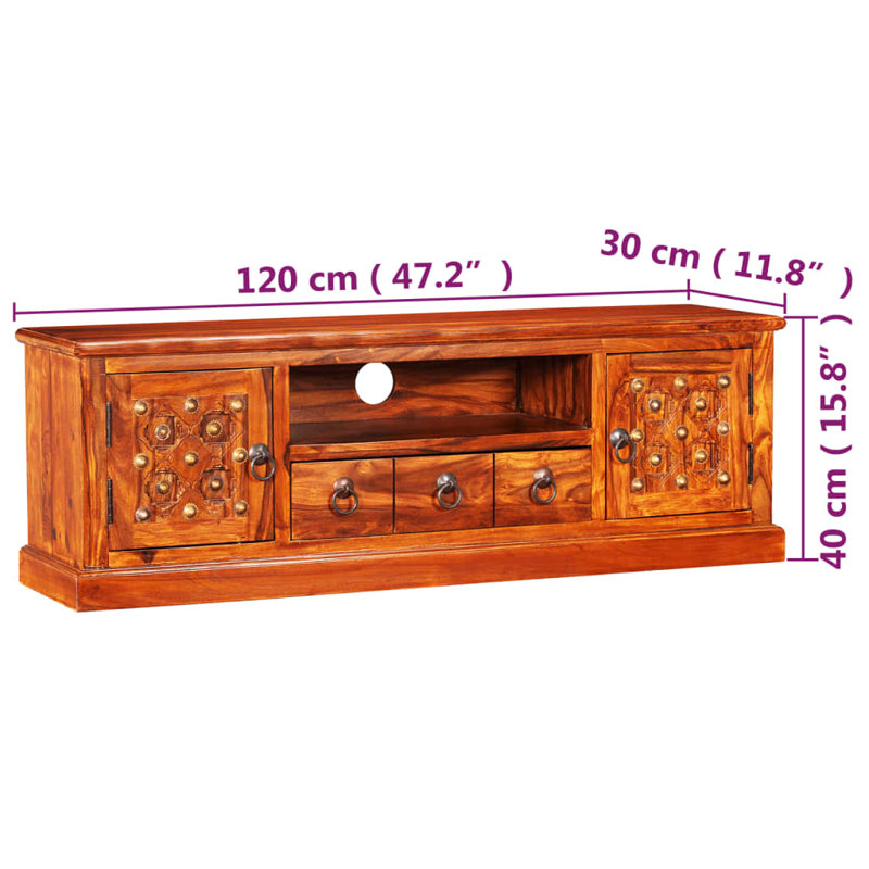 Meuble télé 47,2 po x 11,8 po x 15,7 po