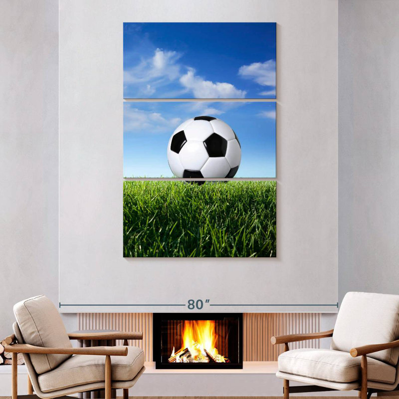 Sireci Soccer Ball On Grass