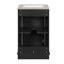 Meuble-lavabo de 20 po avec lavabo en céramique, ensemble de meuble-lavabo simple autoportant avec porte à fermeture douce, tablette réglable, style moderne-121709031