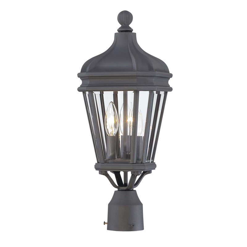 Jesusa Transparent Lantern Head, 20" H x 7.75" W x 7.75" D