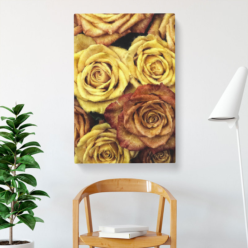 View Of The Roses - Wrapped Canvas, 76cm H x 50cm W x 3cm D