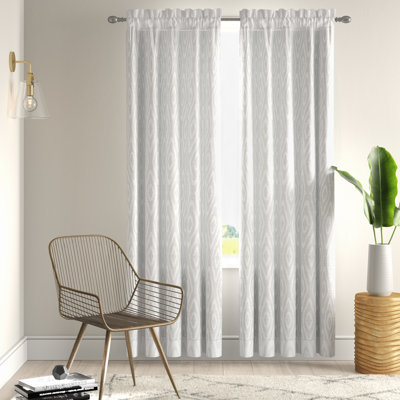 Emestina Sheer Curtain Pair