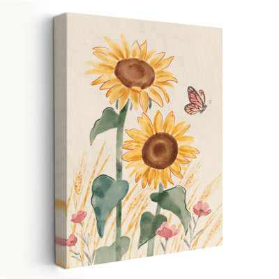 Art de tournesol tournesol saison 8 - Beige / brun vif