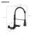 Wall Mounted Bridge Kitchen Faucet With Sprayer-111112319