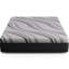 Matelas gris très grand avec mousse confortable à haute densité, mémoire de gel réactive et surface de couchage fraîche avec couche, propriétés optimales
