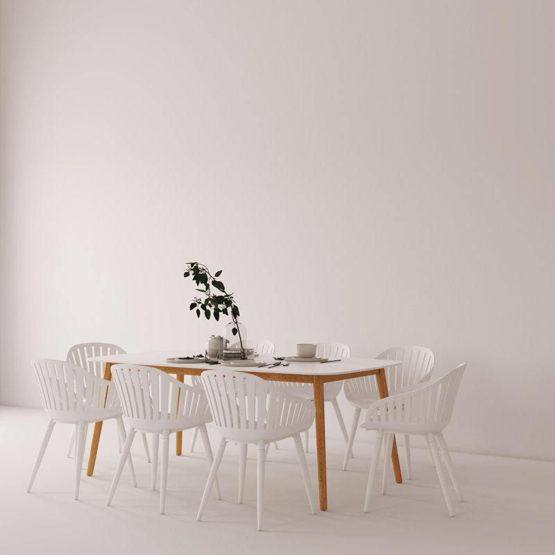 Alyisa 8 - Person Patio Dining Set with