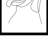 Happy Dog Line Art - Single Picture Frame Drawing Print