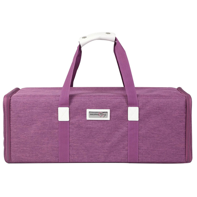 Latitude Run Fabric Storage Bag, 20.3 cm H x 22.9 cm W x 55.9 cm D, Purple
