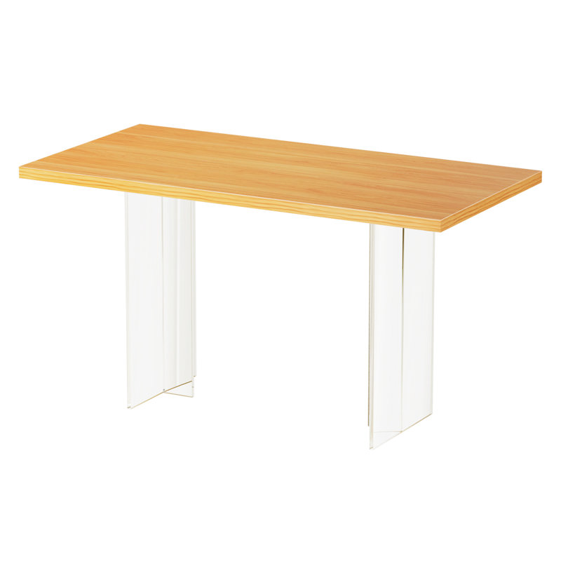 55.1" Acrylic Base Dining Table