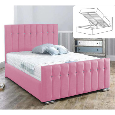 Upholstered Ottoman Storage Bed