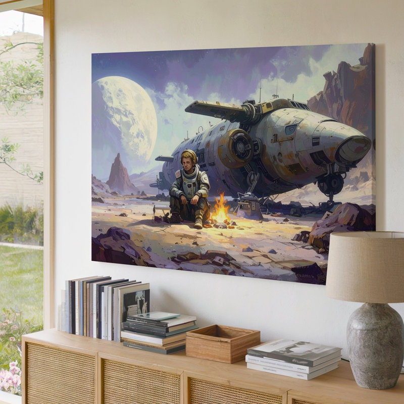 Art mural sur toile solitaire, H 18 po x l 24 po