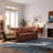 Bismarck 82'' Full-Grain Genuine Italian Leather Sleeper Sofa-97802284